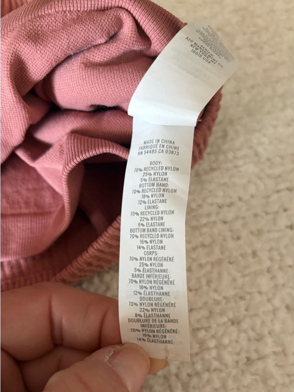 Aerie Ribbed Tank Top size medium - Picture 5 of 5